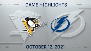 Penguins @ Lightning (10/12/2021)