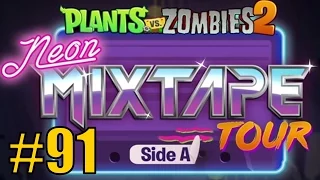 Прохождение NEON MIXTAPE TOUR 1-5 + Pinata Party - Plants vs Zombies 2: It's About Time
