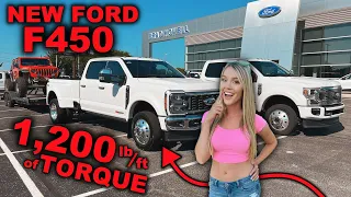 1,200 LBFT OF TORQUE?! The New High-Output Ford F-450!