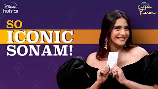 So Iconic Sonam | Hotstar Specials Koffee With Karan S7 | DisneyPlus Hotstar