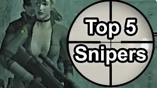 Top 5 - Snipers in games