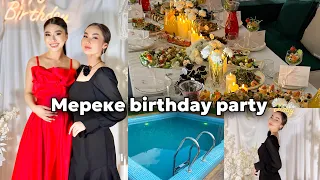 МЕРЕКЕ birthday party🥳 60.000 ға подарка сыйладық😱😍🔥