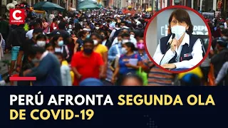 Coronavirus: Ministra Mazzetti confirma que Perú ya se encuentra en una segunda ola