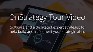 Strategic Planning Software Video Tour  I  OnStrategy