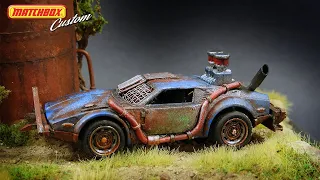 Post Apocalyptic Diorama | Matchbox Custom De Tomaso Pantera