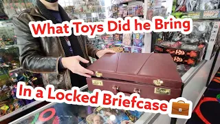 Is it a Holy Grail Toy?  He Brought these Toys in a Locked Briefcase!