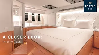 A Closer Look: Oyster 745 Interior Tour | Oyster Yachts