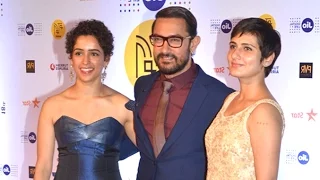 Aamir Khan With His Daughters/Actress In DANGAL Movie - Geeta & Babita