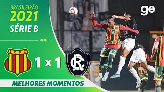 SAMPAIO CORRÊA 1 X 1 REMO | MELHORES MOMENTOS | 27ª RODADA SÉRIE B 2021 | ge.globo