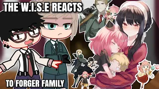 The WISE react to Forger family | PT2 | Spy x family react | @itsofficial_aries