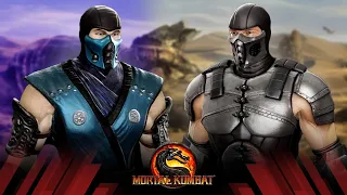 Mortal Kombat 9 - Sub-Zero and Smoke Tag Ladder on Expert Difficulty