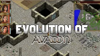 Graphical Evolution of Avadon (2011-2016)