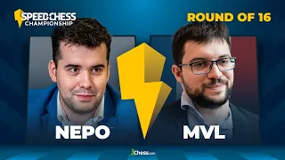 MVL v. Nepo | Which World Champion CHALLENGER Will Advance In The 2022 Speed Chess Championship?