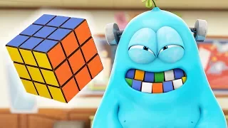 Funny Animated Cartoon | Spookiz Hungry Frankie Eats Rubiks Cube 스푸키즈 | Videos For Kids