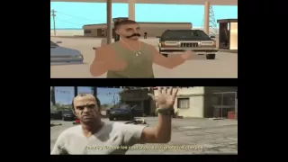 GTA V Trailer 2 - San Andreas Remake (splitscreen)