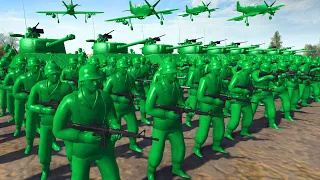 Green Army Men Full-Scale DEPLOYMENT! - Men of War: Army Men Mod