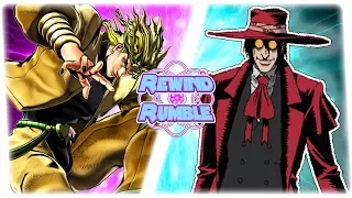 DIO BRANDO vs ALUCARD! (Jojo's Bizarre Adventure vs Hellsing) | REWIND RUMBLE!