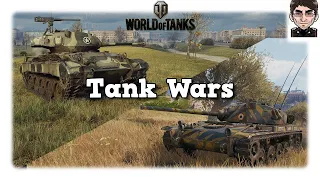 World of Tanks - Tank Wars M24 Chaffee vs AMX ELC bis