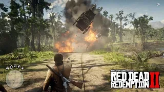 Super Explosive Weapon is so Powerful (PC MOD)- Red Dead Redemption 2