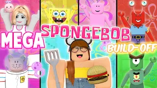 MEGA SpongeBob Bedroom Build-Off CHALLENGE! Panda V.s. 5 FANS!