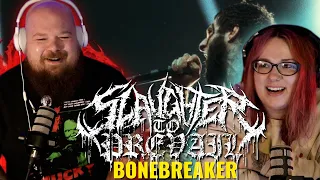 what a show! | SLAUGHTER TO PREVAIL - "BONEBREAKER" Live In Moscow (REACTION)