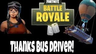 How to thank the bus driver on Fortnite mobile!