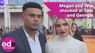 Love Island’s Megan and Wes shocked Sam and Georgia are still together!