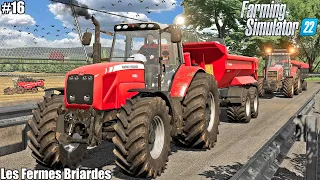 Harvesting POTATO and WHEAT, then TRANSPORTING the harvest.│LES FERMES BRIARDES │FS 22│16