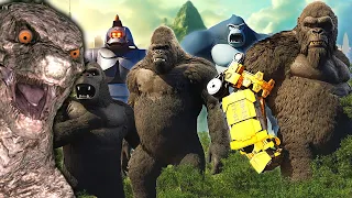 Reacting To Evolution of King Kong