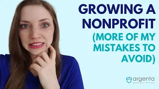 5 Mistakes GROWING my nonprofit (Looking back 10 years)