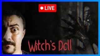 🔴LIVE - Vamos de LIVE com WITCH'S DOLL |  Jogo de terror psicológico