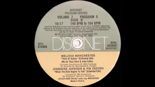 Jermaine Jackson & Pia Zadora - When The Rain Begins To Fall 12" Disconet Extended Version
