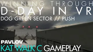 Winning Through D-Day in VR | Pavlov VR | Kat Walk C VR Treadmill Gameplay