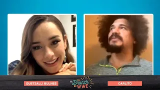 QUETZALLI BULNES WITH CARLITO EXCLUSIVE INTERVIEW #elbrunchdewwe