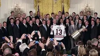 President Obama Honors the 2013 NHL Champion Chicago Blackhawks