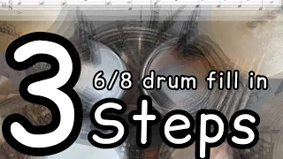 6/8 drum fill | Drum Lesson - Ariel Kasif