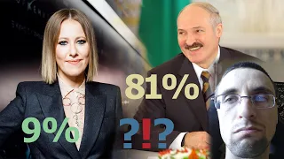 81% Лукашенко и при чём тут Ксения Собчак