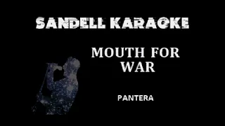 Pantera - Mouth For War [Karaoke]