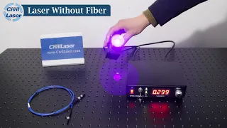 405nm 250mW Blue-violet Laser Diode Fiber Coupled Laser