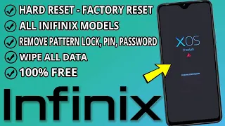 How To Hard Reset All Infinix Phones and Remove Pattern Lock , Pin Code , Password , Fingerprint 🔄✅