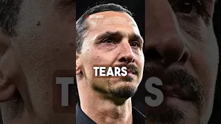 Zlatan Ibrahimovic Farewell With AC Milan 💔⚽️ #football #soccer #shorts