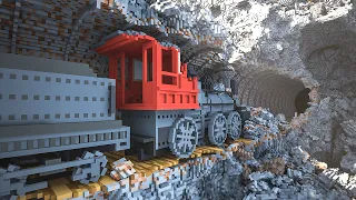 Find The Old Train (mining drill) | Teardown