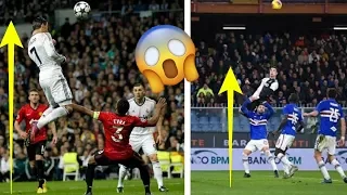 GOLS DE CABEÇA QUE CR7 PULOU MUITO ALTO PARA MARCAR