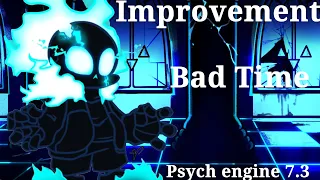 FNF - Bad Time Leebert remix - Improvement - psych engine 7.3h