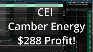 CEI Camber Energy Swing Trade 11 (Waited 26 days to hit my target)
