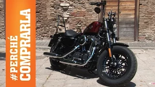 Harley-Davidson Sportster Forty-Eight 2016: Perché comprarla... e perché no