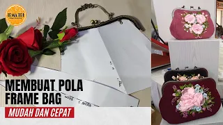 Cara Membuat Pola Frame Bag