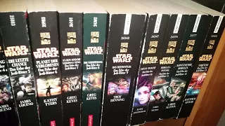 Star Wars Büchersammlung chronologisch sortiert
