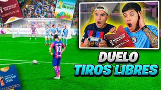 ÉPIC DUELO DE TIROS LIBRES en FIFA24 *Álbums del Mundial deciden* 😱