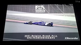 F1 2001 - Spectator Mode - 2001 Belgian Grand Prix